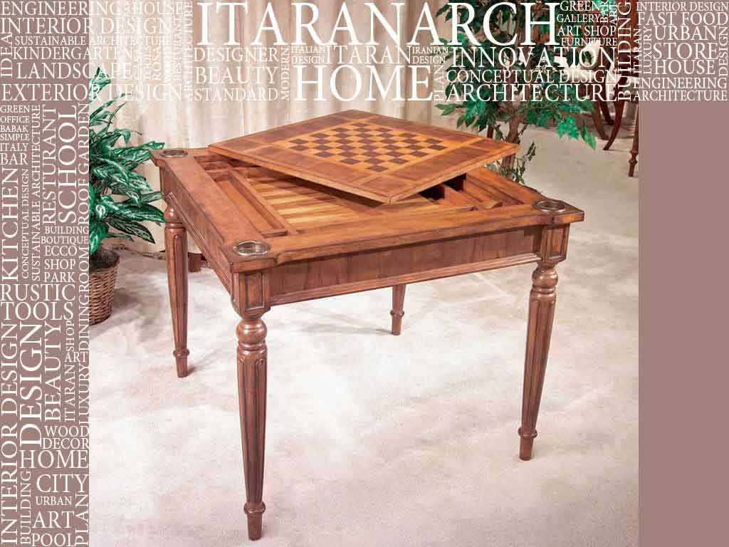 Checkers table best sale with chairs