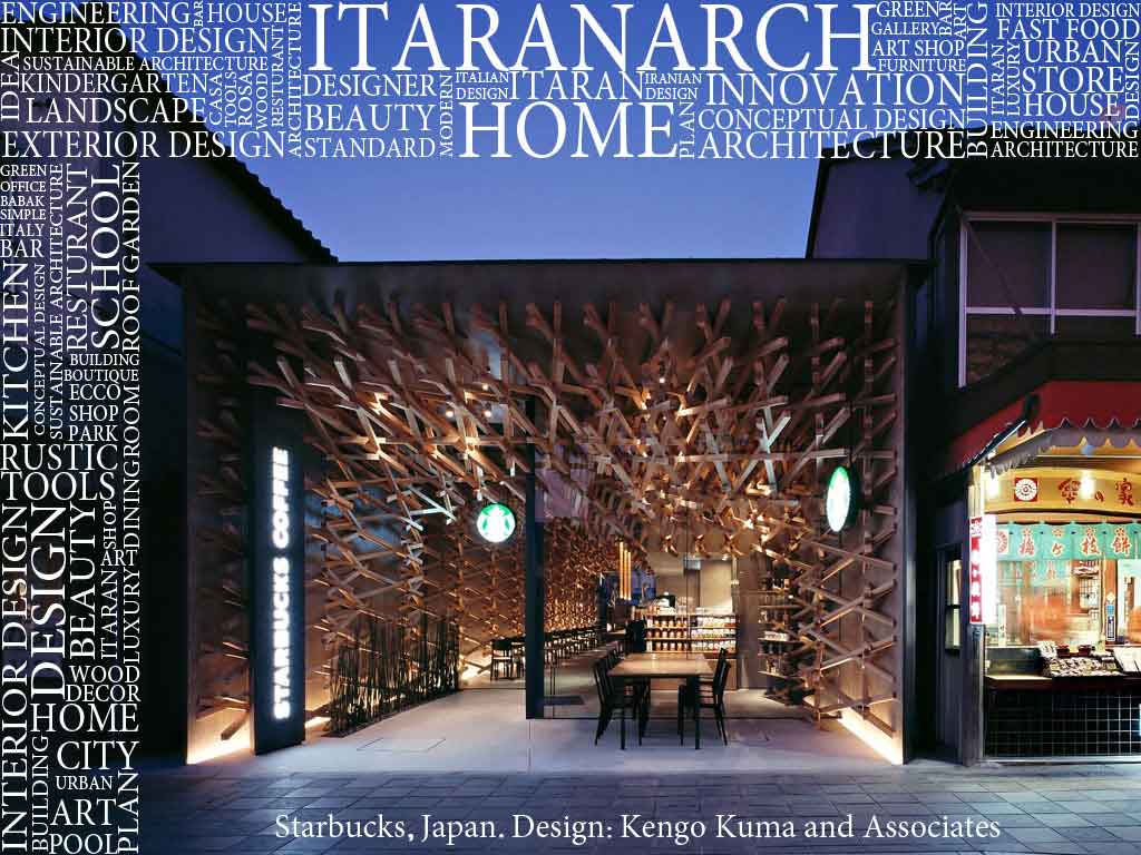 Starbucks, Japan. Design: Kengo Kuma and Associates. Image: Masao Nishikawa