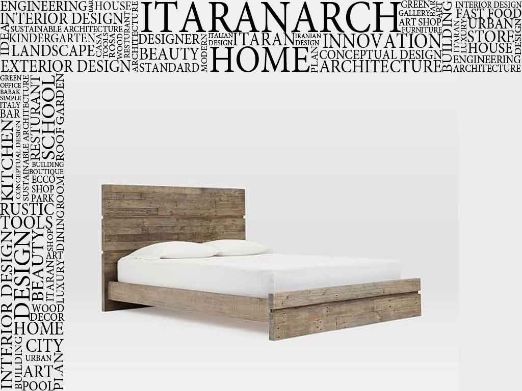 تختخواب های چوبی