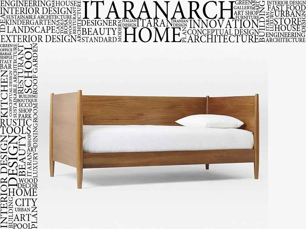 تختخواب چوبی