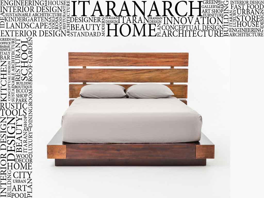 تخت‌خواب چوبی